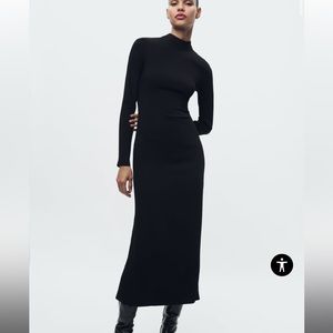 Zara Women’s Collection Cut Out Dress